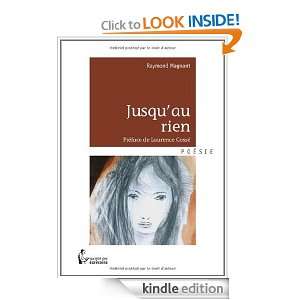 Jusquau rien (French Edition): Raymond Magnant:  Kindle 