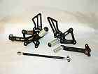 DUCATI 916/996/998 GIAMOTO BILLETT ALUMINIUM ADJUSTABLE REARSETS