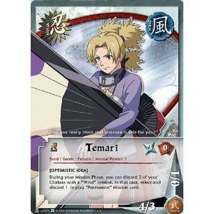  Naruto The Chosen N US071 Temari Rare Card: Toys & Games