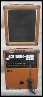 used roland cube 60 bass guitar combo amp 60 watts solid state single 