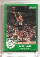 1983 4 Star Company Boston Celtics Team Set Larry Bird  