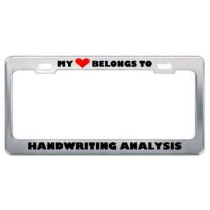   Analysis Hobby Hobbies Metal License Plate Frame Holder Border Tag