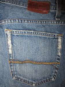 BKE 67 DENIM from BUCKLE BRYSON Boot Cut 33 LONG x 34 Destroyed Low 