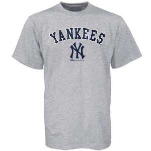   Yankees Ash Preschool Team Logo Authentic T shirt