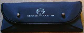 SERGIO TACCHINI BLACK EYEGLASSES CASE POUCH FOR GLASSES  
