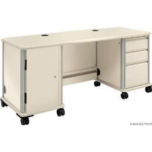  SmartLink Full Size Teacher Station with Tray Storage 