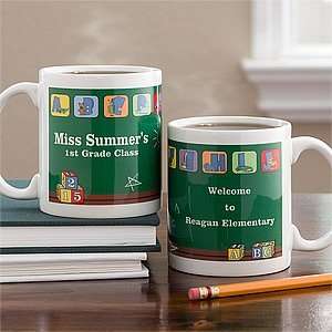  Personalized Teacher Coffee Mug   Little Learners: Home 