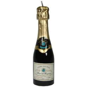  Champagne Bottle Candle Boulard Bauquaire: Home & Kitchen