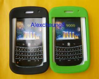 17 Silicone Case Skin for Blackberry Bold 9000 17 color  