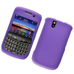 For BlackBerry Tour 9630/Bold 9650 Hard Snap on RUBBERIZED Cover Case 