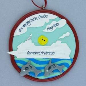  Personalized Cruise Ship Christmas Ornament: Home 