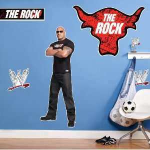  The Rock WWE Giant Wall Decals Child Toys & Games