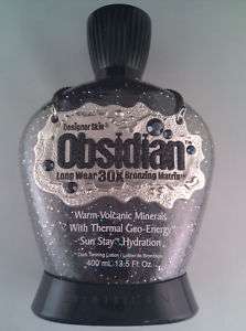 Obsidian 30x Bronzer Tanning Lotion by Designer Skin  
