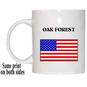  US Flag   Oak Forest, Illinois (IL) Mug 