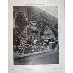   1906 French Motor Car Renault Brasier Automobile Print