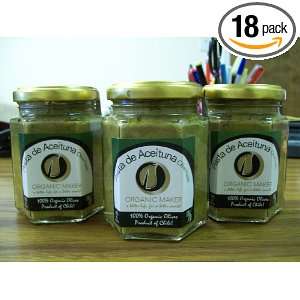 KOSHER Tapenade Pure   Organic 190 GR (18 Pack):  Grocery 