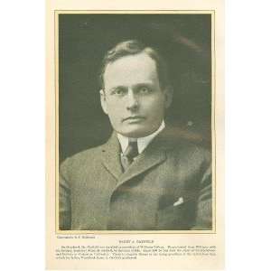  1908 Print Harry Garfield President Williams College 