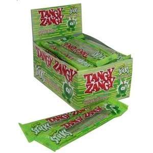 Tangy Zangy Sour green Apple 24pk (50g per pack):  Grocery 