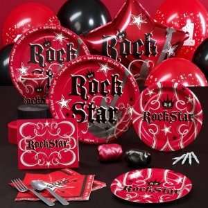  Rock Star 1st Birthday Standard Party Pack: Toys & Games