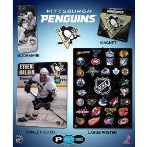   Penguins 3D Poster, Magnet & Bookmark Set: Sports & Outdoors
