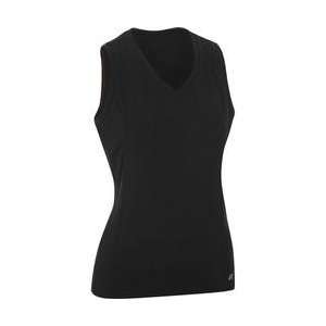 RUSSELL ATHLETIC RPM V neck Muscle Tee Womens   Blackness Small