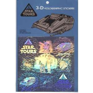  Star Wars 3 D Holographic Stickers Toys & Games