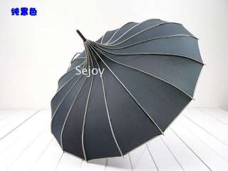 New Fshion Pagoda Parasol wind proof umbrella Polyester Super UV 5 