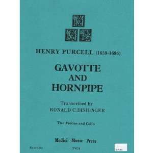 Purcell   Gavotte and Hornpipe, 2 Violins and Cello 