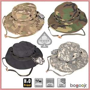 bogoojr Military Boonie Hat Camouflage Cotton Waterproof outdoor 