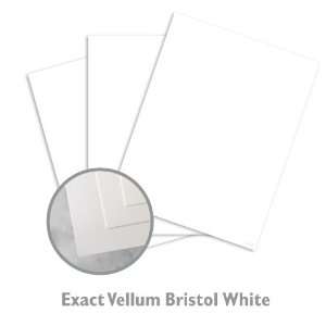 Exact Vellum Bristol White Paper   500/Carton Office 