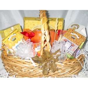 Tea Break Gourmet Gift Basket with a Personalized Card:  