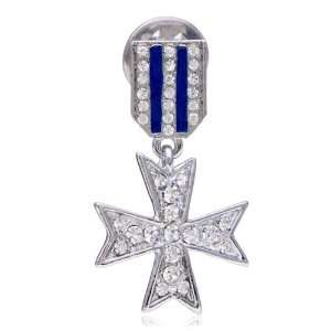  Medal Austrian Crystal Brooches And Pins: Pugster: Jewelry