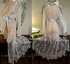 NWT Gown CLAIRE PETTIBONE Bride Robe Nightgown NEIMAN M