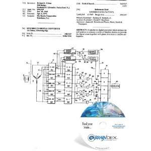  NEW Patent CD for SYNCHRO TO DIGITAL CONVERTER Everything 