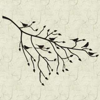 Branches Leaves A Vinyl Wall Art Decal Sticker  