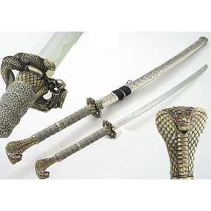  43 Cobra Snake Head Sharp Samurai Sword Sports 