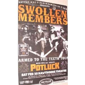  Swollen Members Poster   2010 Concert Flyer