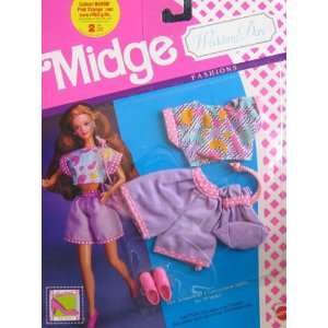  Barbie MIDGE Wedding Day Fashions Honeymoon Outfit (1990 