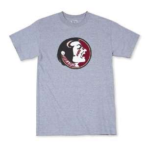 Florida State Seminoles 100 Percent Cotton Puff Logo Short Sleeve T 