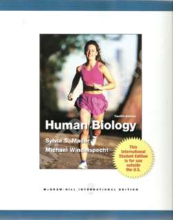 Human Biology by Sylvia S. Mader / 12 International Edition 