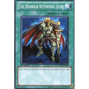  YuGiOh THE WARRIOR RETURNING ALIVE common Unl. EDITION 