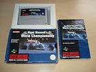 Super Nes Nigel Mansells World Championship Complete More SNES Games 