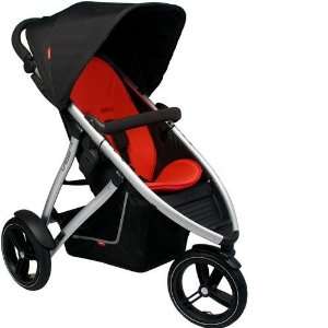  Phil & Teds Vibe Buggy RED With Cup Holder: Baby