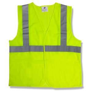  Lime Class 2 High Visibility Surveyors Safety Vest with 