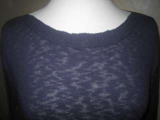 Columbia Boat Neck L/S Sweater Plus Size Navy BNWT $60  