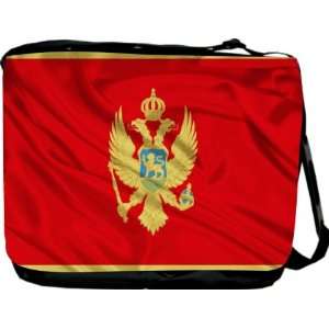 Montenegro Flag Messenger Bag   Book Bag   School Bag 