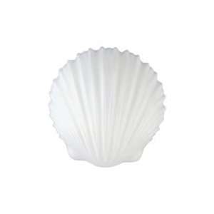  WALL LITE SHELL WHITE: Home Improvement