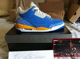 Jordan Retro 3 do the right thing Brisk Blue  