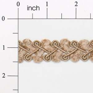  Braided Chenille Gimp   Taupe   3/4in 1 Yard Arts, Crafts 