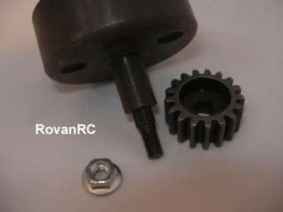 Rovan 1/5 HD Vented Clutch bell with 17 tooth pinion fits HPI Baja 5b 